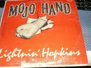 rare record LP original R&B Blues Lightnin Hopkins   Mojo hand On Fire