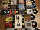 ROCK LP RECORD COLLECTION (32) THE BEATLES, STEVIE RAY VAUGHAN, THE CLASH & More