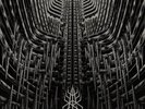 LP Modern Rites Monuments BLACK W/ GREY SPINNER EFFECT/BLACK SPLATTER, LTD