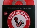CHUMBAWAMBA TUBTHUMPING FAREWELL TO THE CROWN EMI EM 486 POP ROCK RED VINYL