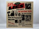 1986 GUNS N ROSES LIES VINYL LP BANNED INSERT UK 924 198-1 WX 218 EX-NR MINT P1