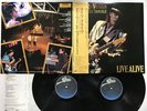STEVIE RAY VAUGHAN AND DOUBLE TROUBLE LIVE ALIVE Japan LP [32352ER]