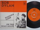 BOB DYLAN Maggie's Farm TOP COND  RARE Sweden Norway 45 swedish norwegian HEAR