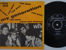 THE WHO My Generation RARE Denmark 45 M- sleeve GARAGE mod freakbeat danish HEAR