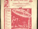 FORBIDDEN PLANET 45RPM w/PS MGM K12243 ROBBY THE ROBOT Cover EX+ David Rose
