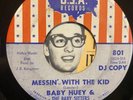 BABY HUEY Just Being Careful OG US PROMO 45 USA SOUL NORTHERN RnB * LISTEN *