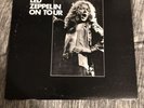 LED ZEPPELIN ON TOUR DOUBLE ALBUM HARD ROCK VINYL RECORD EXCELLENT CONDITION