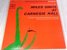 MILES DAVIS - At Carnegie Hall - 1962 Columbia EXC/EXC LIVE JAZZ LP
