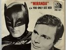 Adam West, Batman Miranda Rare Stock Copy 20th Century w, Picture Sleeve 45