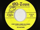 Doo-Wop 45 - Solitaires - I Don't Stand A Ghost Of A Chance - Old Town autograph