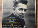 KARAJAN* MOZART 'JUPITER' /HAYDN 'DRUM ROLL' SYMPHONIES DECCA SXL 6067 WBg NM