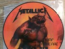metallica jump in the fire RARE PICTURE vinyl -1990 Metallica