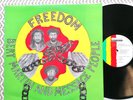 Bert Martin And Message People ‎– Freedom - Reggae Roots LP UK 1992 / EX