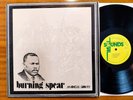 Burning Spear Marcus Garvey  Total Sounds Barbados LP  c. 1970's ex  plays great