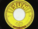 Rockabilly C&W 45 - Johnny Cash - Hey Porter/Cry, Cry, Cry - Sun - push marks