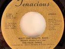 Soul 45 THE PAGE THREE Wait One Minute Baby bw the Love We Had Tenacious EX HEAR