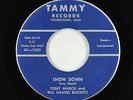 Rockabilly R&B Mod Inst. 45 - Tony March - Show Down - Tammy - VG+