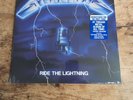 Metallica Ride The Lightning BLUE SPLATTER 40th Anniversary LP Sealed
