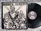 BROKEN BONES  Dem Bones LP UK 1984 FIRST PRESS HC Punk UK82 Conflict DISCHARGE