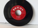 1955 Blues 45 PAPA LIGHTFOOT Mean Old Train\ Wild Fire - SAVOY 1161 - VG+ NICE
