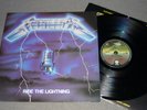 Metallica - Ride the Lightning - Vertigo 838140 Europe 1989 OIS - VG+