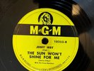 78 RPM RECORD M-G-M 10253 JERRY IRBY SONG OF SAN ANTONE