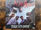 N.W.A - STRAIGHT OUTTA COMPTON - UK ORIGINAL - 1988 RUTHLESS - VINYL ALBUM - VG+