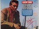 WAYLON JENNINGS: Leavin’ Town US RCA OG Signed Autograph Vinyl LP