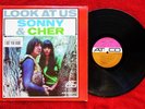 SONNY & CHER   LOOK AT US    ORIGINAL 1965 MONO LP   