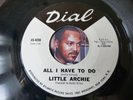RARE ORIGINAL NORTHERN SOUL WIGAN TORCH VINYL All I have to do Little Archie WD