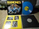 Ramones m- with insert blue vinyl LP Road to Ruin