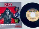 KISS - SINGLE 7“ - SURE KNOW SOMETHING / DIRTY LIVIN´ - BRAZILIAN COVER
