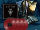 Skyrim Ultimate Edition Vinyl Soundtrack 4xLP Box Set IGN Exclusive Burgundy Red