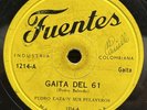 SHELLAC 78 Rpm • G+ - GAITA DEL 61 - Nice Hit Sonidero •  Listen