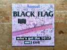 Black Flag Who's Got The 10.5? LP SST