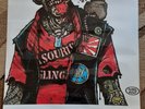 POSTER  LA SOURIS DEGLINGUEE papier glacé punk oi camera silens tolbiac snix