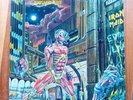 Iron Maiden - Somewhere In Time UK Orig Vinyl LP & Merch Sheet NM/NM Stunning