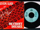 ALVIN LEE Signed DETROIT DIESEL Promo Picture Sleeve + 45 Ten Years After