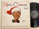 Bing Crosby Merry Christmas LP Decca Mono 50s Black Label Original Classic GD+