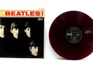 THE BEATLES / OR-7041 / RARE 1964 JAPAN ONLY orig. RED VINYL MONO w/ insert