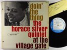 Horace Silver - Doin' The Thing LP - Blue Note Mono RVG Ear NY USA Autograph