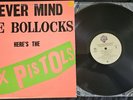 Sex Pistols LP-Never Mind the Bullocks Here's the Sex Pistols-WB BSK 3147 VG VG