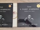 HMV ASD 317-8 *WHITE/GOLD* LISZT: A FAUST SYMPHONY* RPO /BEECHAM* 2 LP* NM
