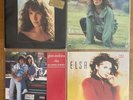 Elsa Lunghini Set of 4 Original Vinyls (2 Albums 33 RPM & 2 Maxis 45 RPM)