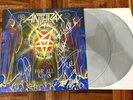 ANTHRAX FOR ALL KINGS ViNyl 2 LP GREY vinyl FULLY SIGNED  slayer sodom kreator