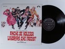 ENNIO MORRICONE Anche Se Volessi Lavorare... OST CINEVOX LP VG++/VG+ italy k
