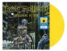 IRON MAIDEN SOMEWHERE IN TIME US EXCLUSIVE YELLOW VINYL LP +3D HOLOGRAPHIC PRINT