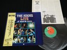 THE KINKS  LIVE AT KELVIN HALL JAPAN VINYL LP OBI SP20-5027