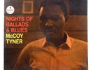McCOY TYNER - NIGHTS OF BALLADS AND BLUES -  RARE  IMPULSE LP  PROMO  MONO  M-