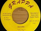 RARE  GARAGE ROCK UNKNOWN 45, TN?, BACCHUS 